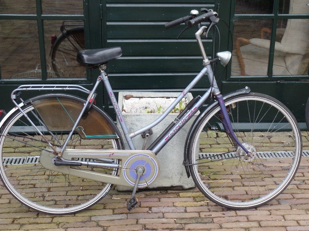 Gazelle trimmer dames fiets, Ophalen, Handrem, Gazelle, Trommelrem