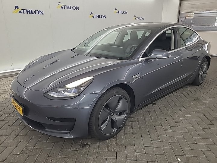 Tesla Model 3 Standard RWD Plus 89,6% SoH [ LFP ACCU+TREKHAA, Auto's, Automaat, Achterwielaandrijving, Gebruikt, Zwart