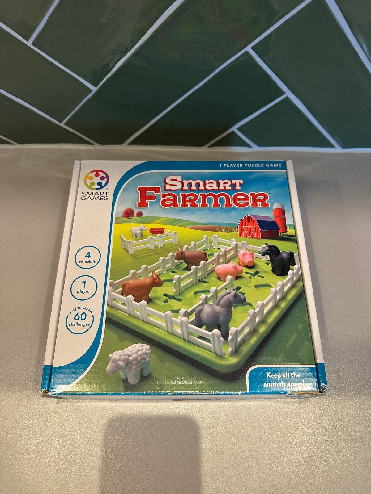 Smart Farmer logisch denkspel van SmartGames, Kinderen en Baby's, Speelgoed | Educatief en Creatief, Ophalen of Verzenden, Zo goed als nieuw