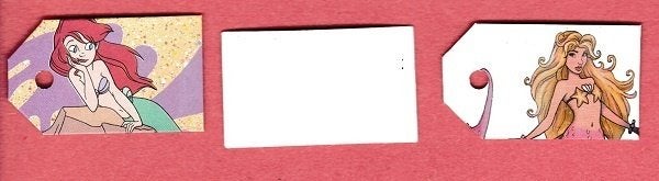 9721) ariel zeemeermin labeltjes, Ophalen of Verzenden, Zo goed als nieuw, Overige typen, Overige