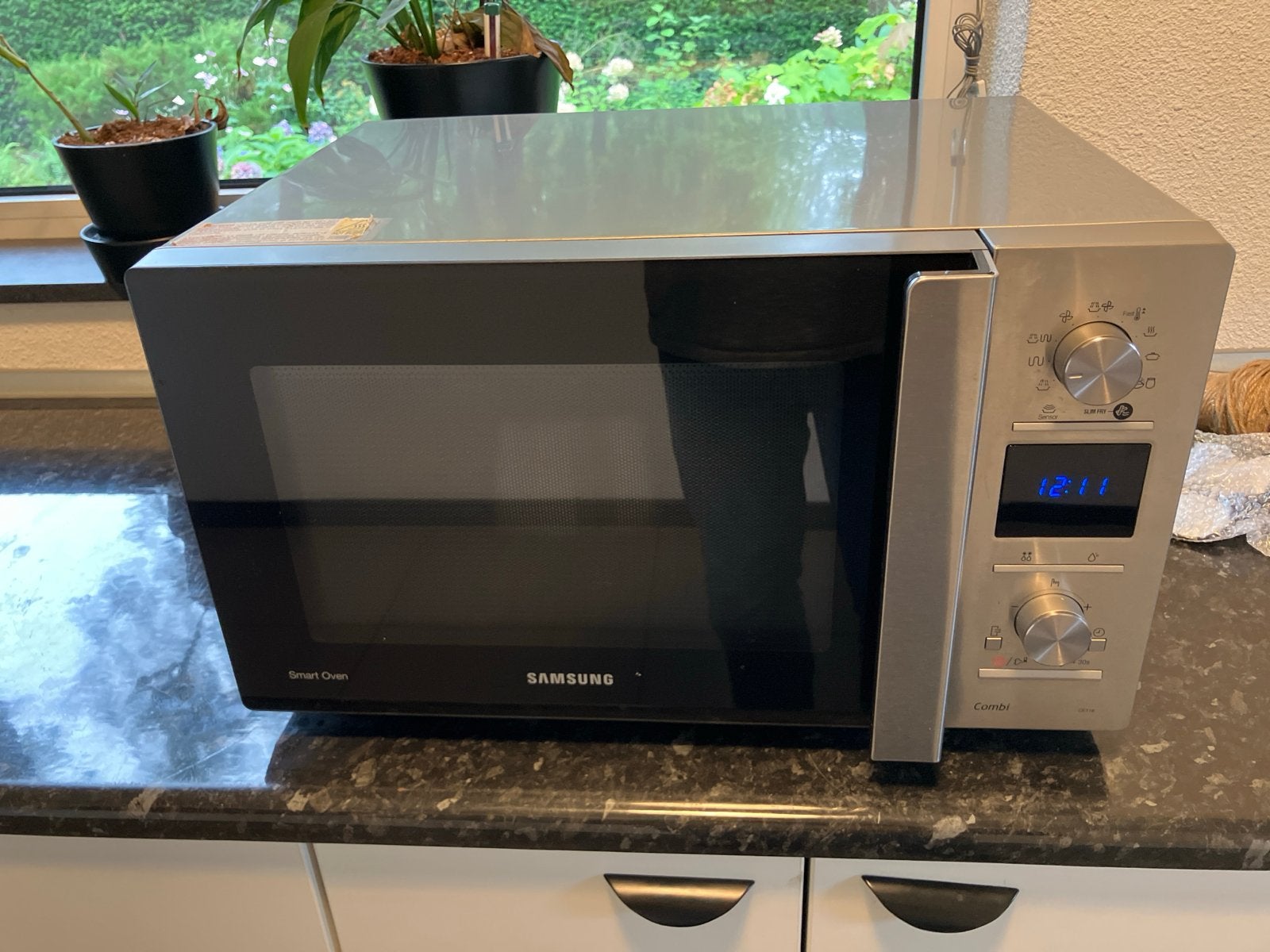 Samsung combimagnetron CE118PE - Smart Oven, Witgoed en Apparatuur, Ovens, Minder dan 45 cm, Gebruikt, Hete lucht, Ophalen of Verzenden