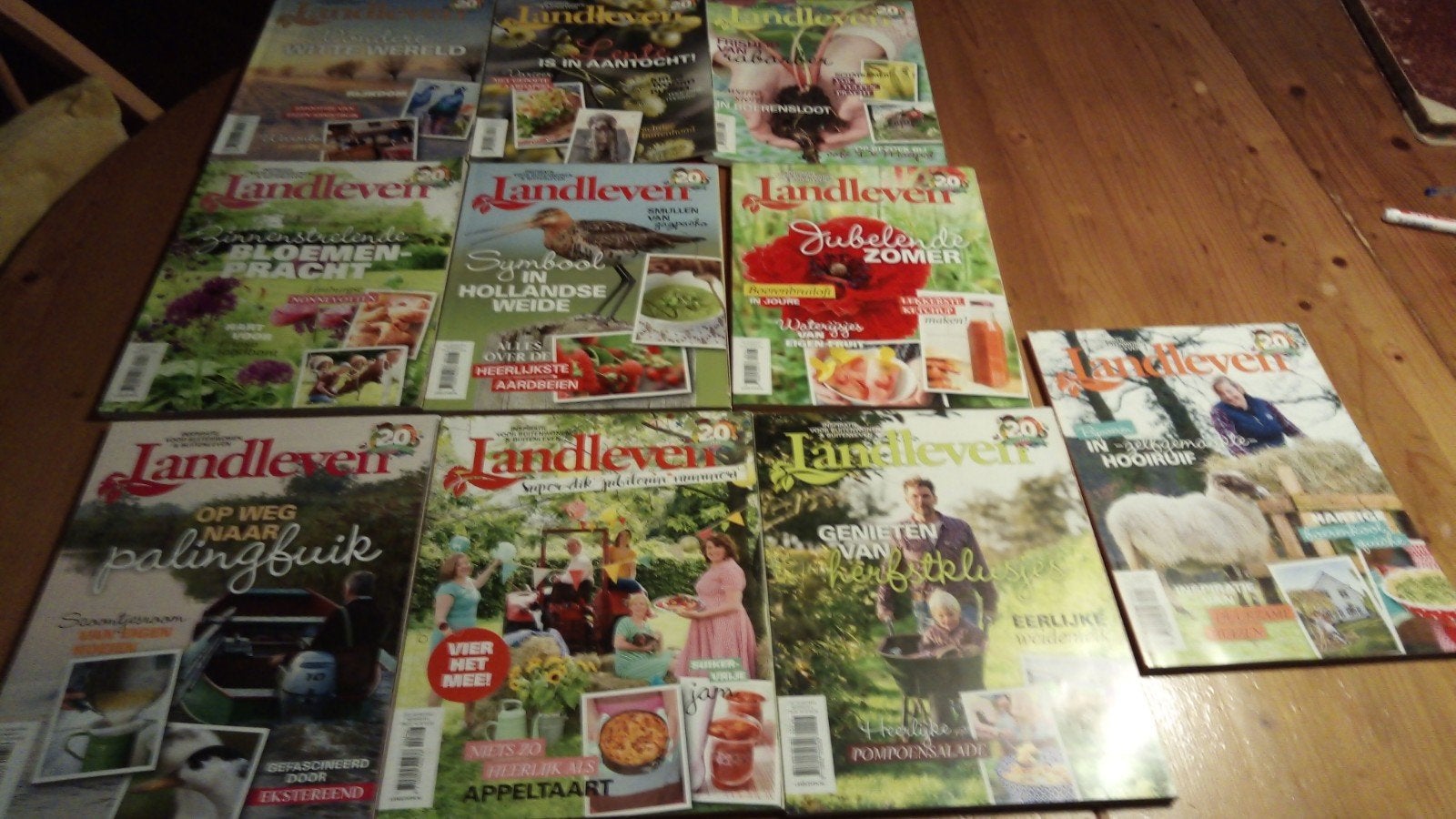 Landleven tijdschriften 2016 (10 stuks, behalve december), Boeken, Ophalen of Verzenden