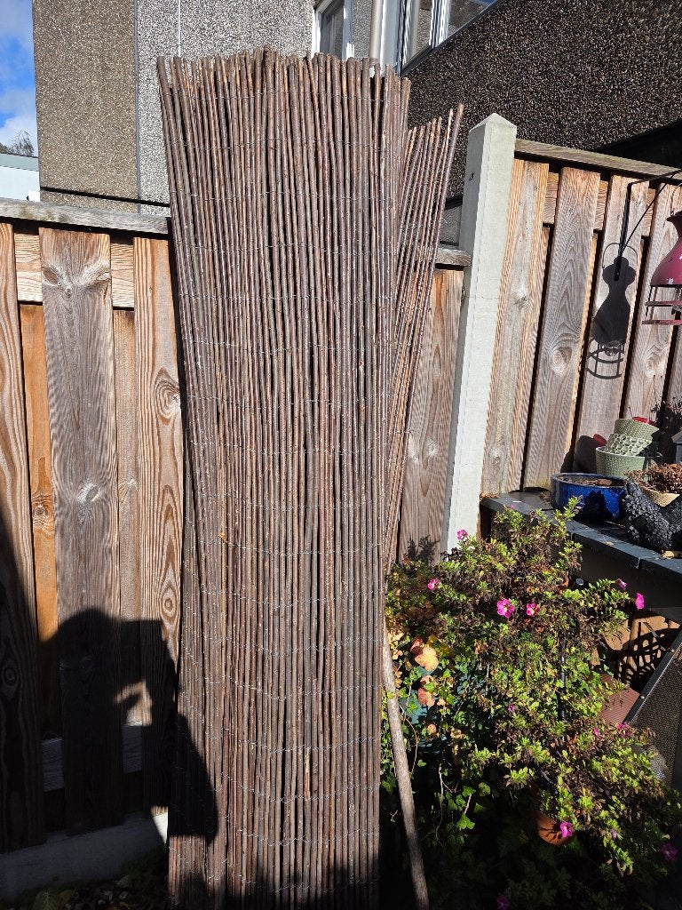 Wilgenmat op rol/ tuinafscheiding, Tuin en Terras, Ophalen, Zo goed als nieuw, 200 cm of meer, 150 tot 200 cm
