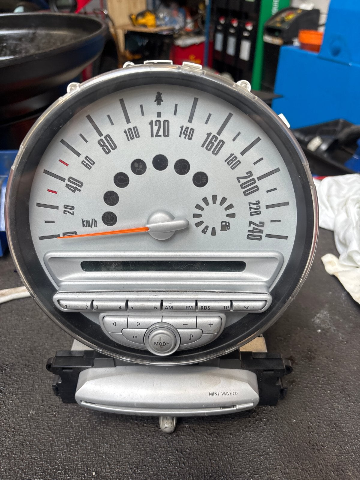 Mini Cooper r56/57/58  Radio CD Speler, Ophalen of Verzenden, Gebruikt, Mini