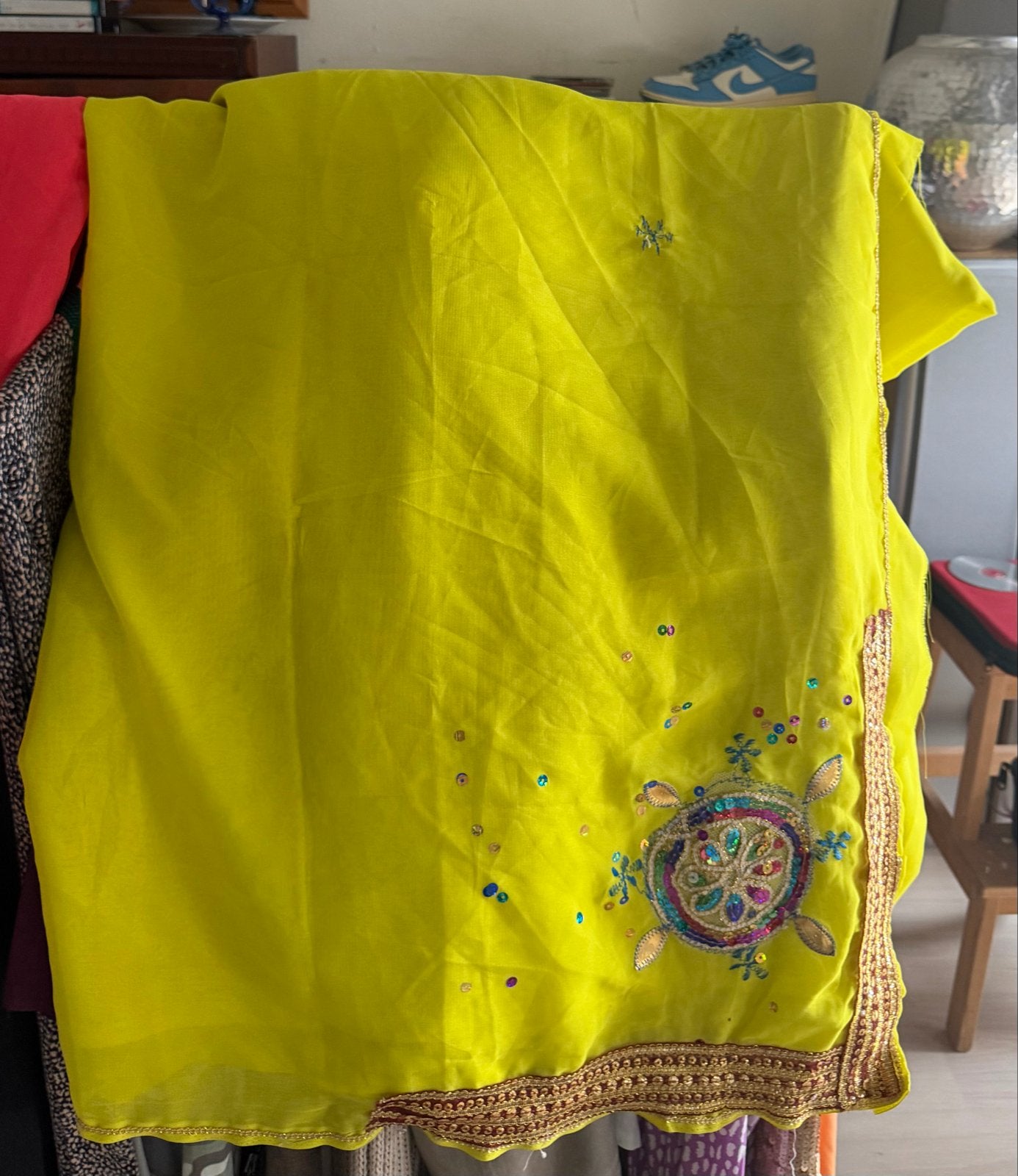 2 Nieuwe Sari's - Prachtige Indiase Kleding, Ophalen of Verzenden, Nieuw