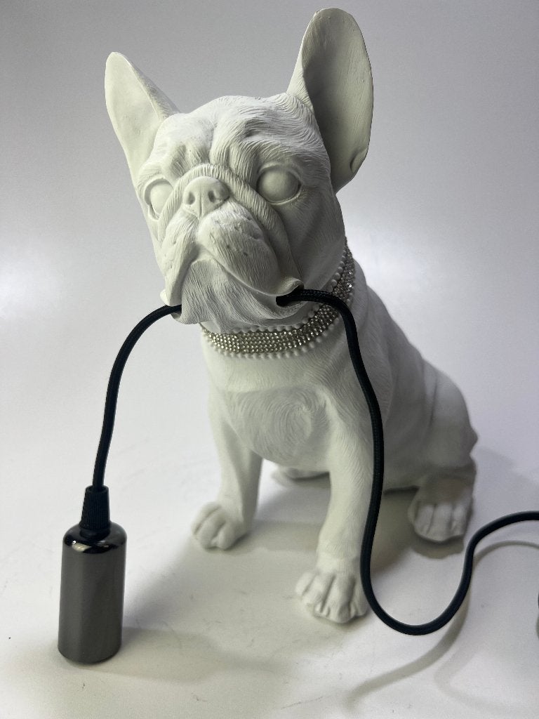 Bulldog lamp wit, Overige materialen, Nieuw, Wit, Modern
