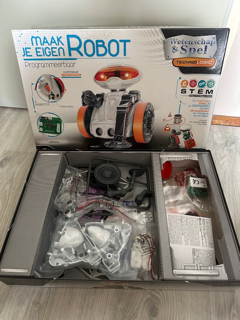 Maak je eigen robot, Ophalen, Nieuw, Elektronica
