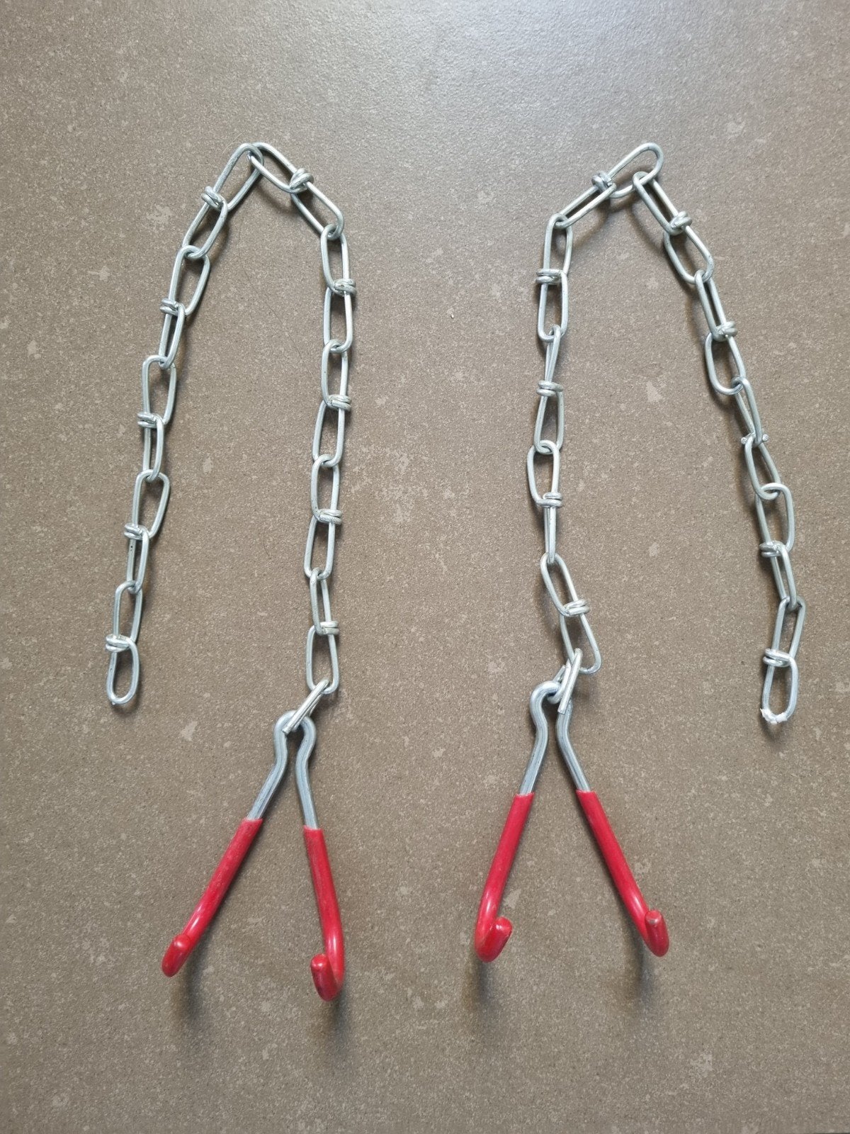fiets ophanghaken met ketting, Fietsen en Brommers, Fietsaccessoires | Fietsenrekken, Ophalen of Verzenden, Zo goed als nieuw