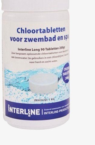 Chloortabletten i200 gram, Ophalen, Nieuw, Reinigingsmiddel