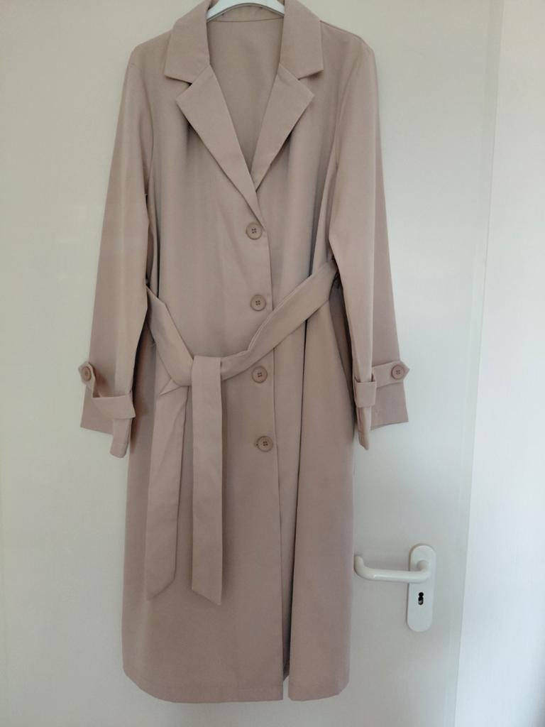 Jas Beige, Ophalen of Verzenden, Nieuw, Maat 42/44 (L), Beige