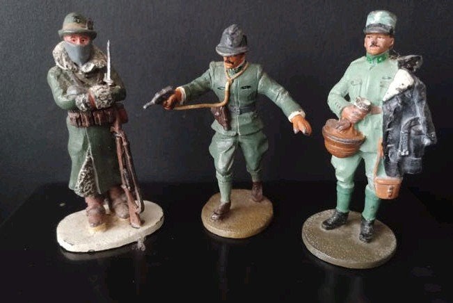 3x del prado ww 1 1916 1917 zie mijn andere advertenties, Ophalen of Verzenden, 1:35 tot 1:50