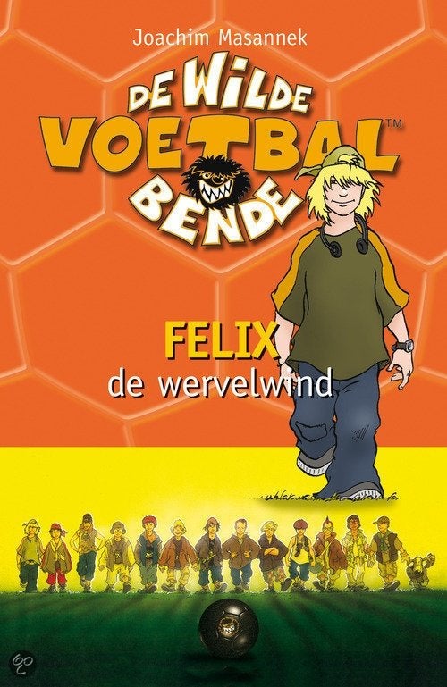 De Wilde Voetbalbende: Felix, de wervelwind, Boeken, Ophalen of Verzenden, Zo goed als nieuw, Fictie algemeen