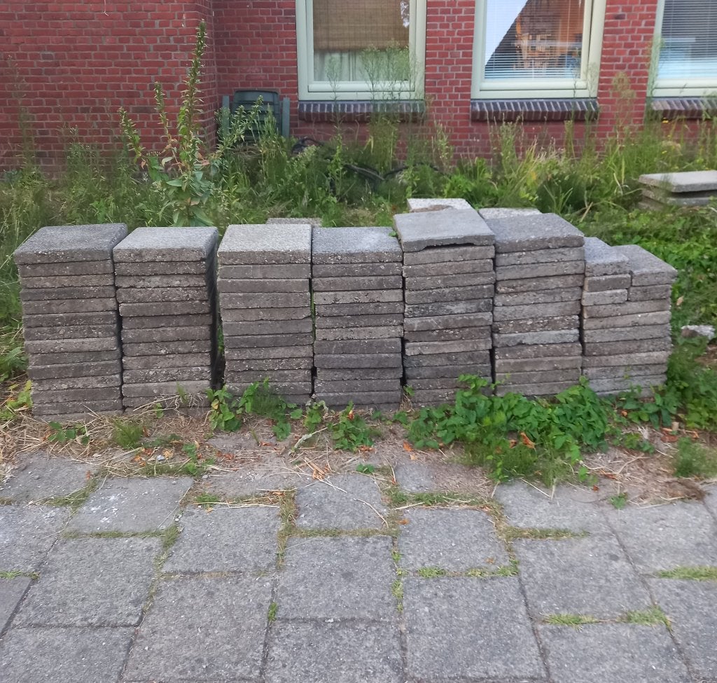 Nette schone stoeptegels, Ophalen, Gebruikt, Beton, Terrastegels