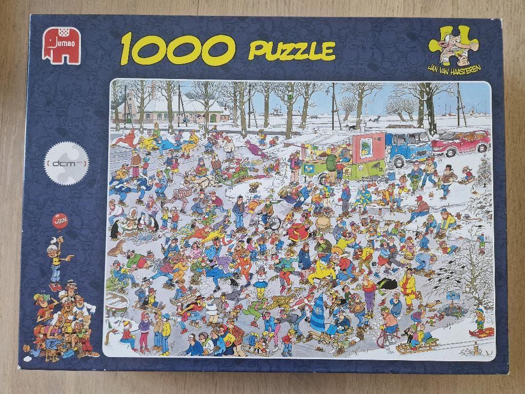 Jan van Haasteren  puzzel, Ophalen of Verzenden, 500 t/m 1500 stukjes, Zo goed als nieuw, Legpuzzel