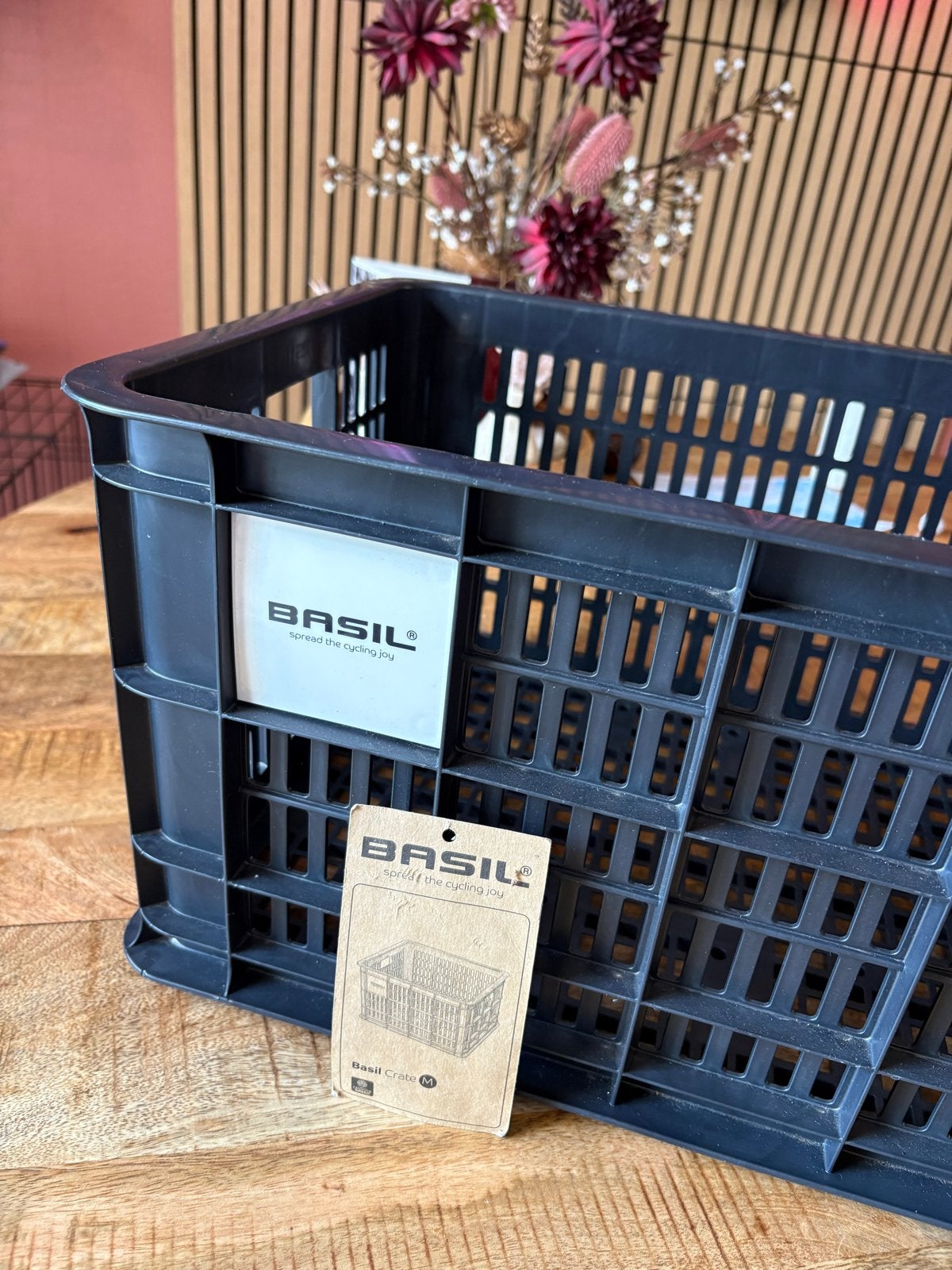 Basil Crate M Fietskrat - Zo goed als nieuw, Ophalen, Zo goed als nieuw, Fietskrat