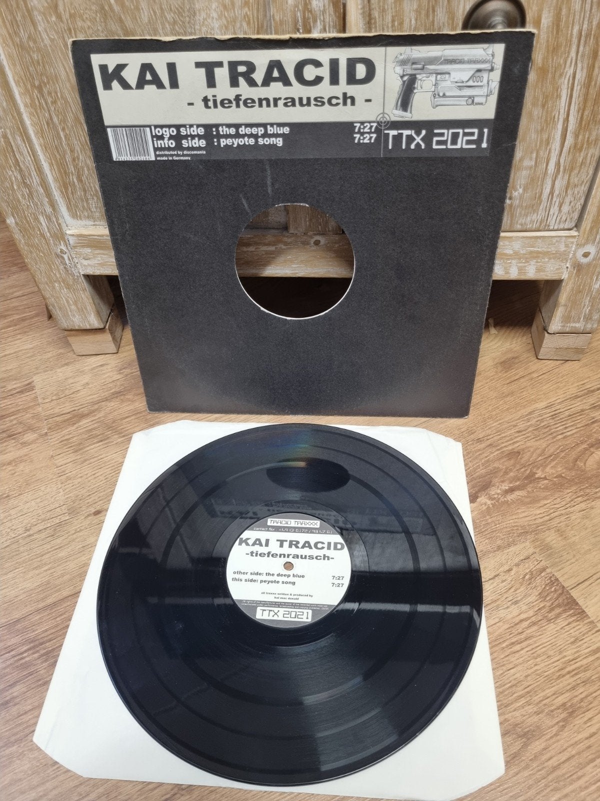 12"Kai Tracid ‎– Tiefenrausch (Remix), Cd's en Dvd's, Vinyl | Dance en House, Ophalen of Verzenden, Zo goed als nieuw, 12 inch