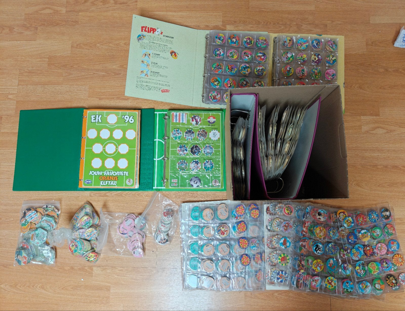 Duizenden Flippo's met mappen en albums, Ophalen, Overige typen
