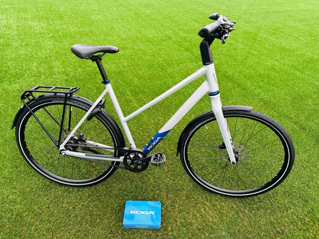 koga f3 8.0 Damesfiets toerfiets 56cm L 11 alfine belt Demo