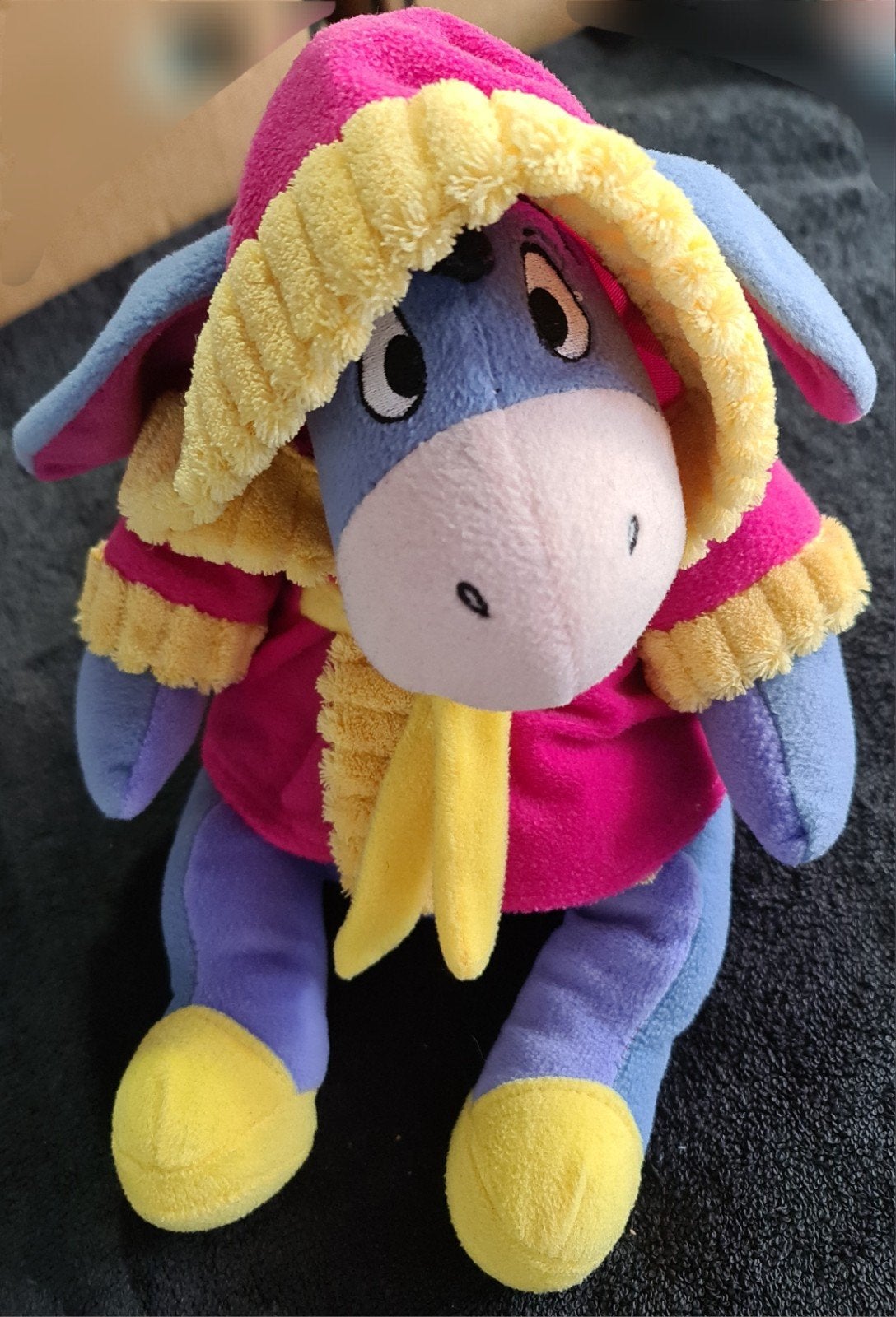 Eeyore knuffel met badjas - Winnie de Poeh, Disney, Disney, Overige typen, Ophalen of Verzenden