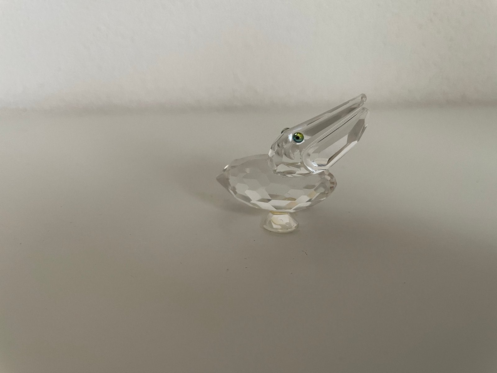 Swarovski Pelikaan Kristal Figuur, Ophalen of Verzenden, Zo goed als nieuw, Figuurtje