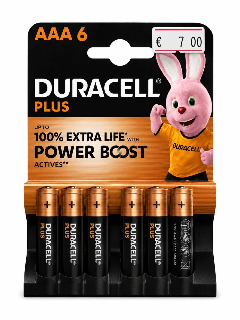 Duracell AAA Batterijen 6-Pack | NIEUW, ., Nieuw, Ophalen of Verzenden, .