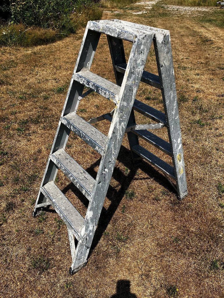dubbele trap, Ophalen, Gebruikt, Trap, Opvouwbaar of Inschuifbaar