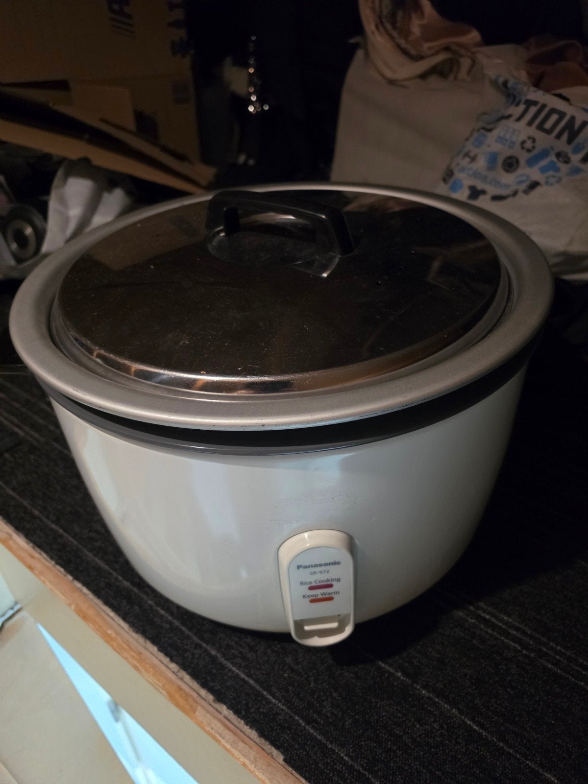 rijstkoker groot 7ltr, Ophalen, Gebruikt