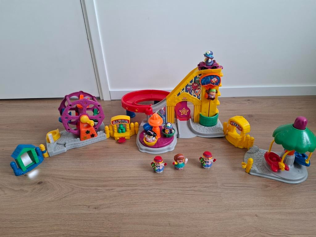 Fisher-Price Little People Pretpark Speelset met Figuren, Ophalen of Verzenden, Gebruikt, Jongen of Meisje