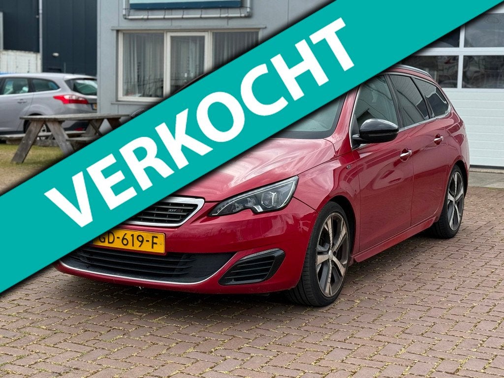 Peugeot 308 SW 2.0 BlueHDI GT 180 Export, Auto's, Gebruikt, 4 cilinders, 181 pk, Origineel Nederlands