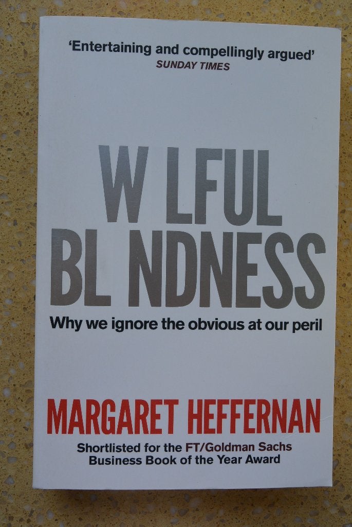 Wilful Blindness Margaret Heffernan Engels, Ophalen of Verzenden, Gelezen, Margaret Heffernan