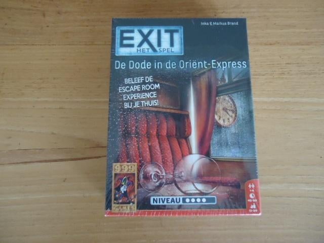 Exit De dode in de Oriënt Express, Vijf spelers of meer, Ophalen of Verzenden, Nieuw