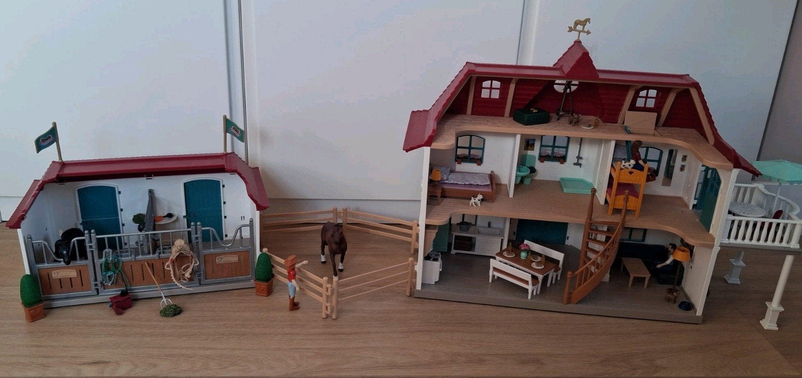 Schleich HORSE CLUB Lakeside Paardenboerderij 42551, Ophalen of Verzenden, Zo goed als nieuw, Jongen of Meisje