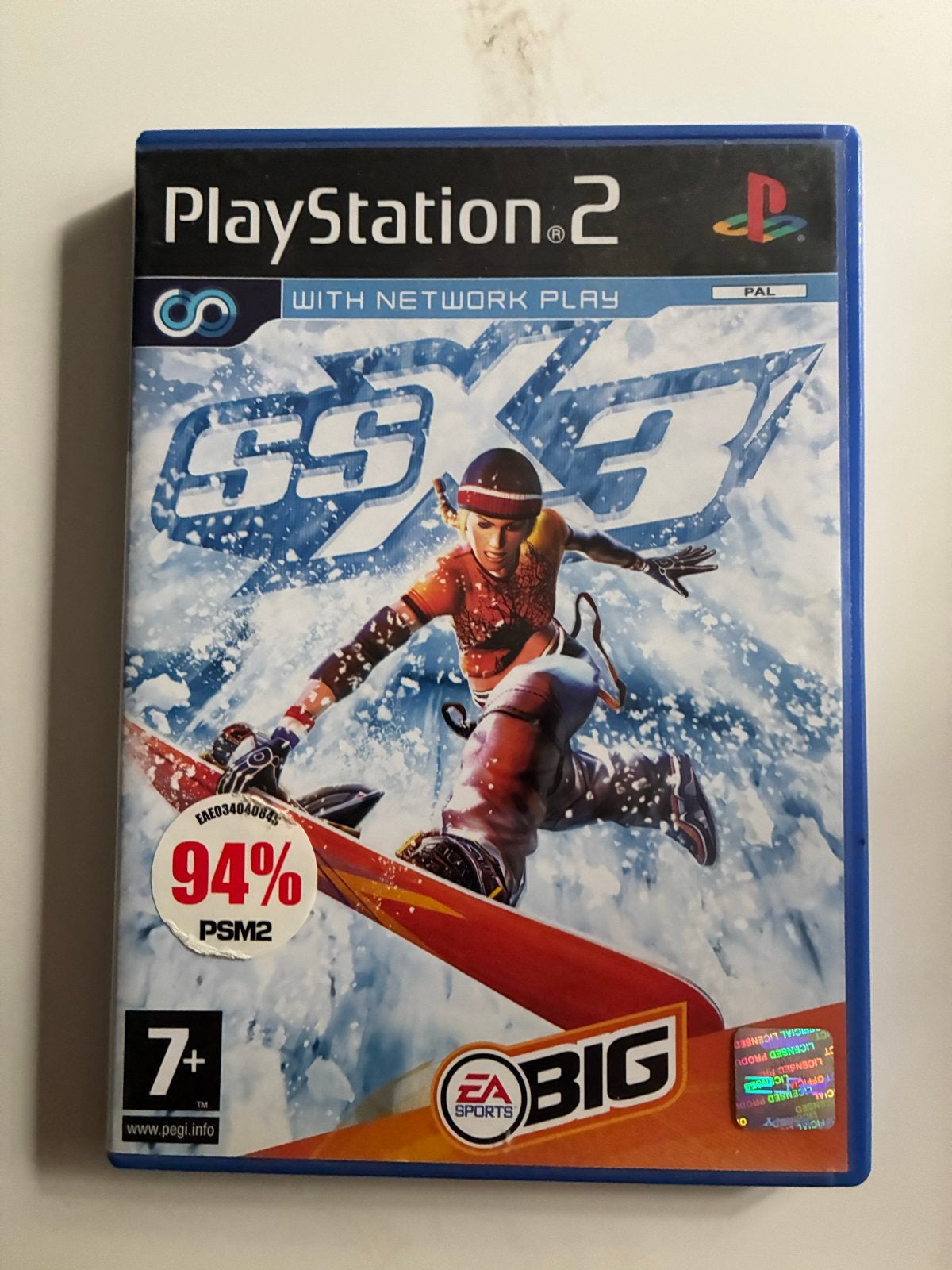 SSX 3 - PlayStation 2 (PS2) - Snowboard Game, Online, Gebruikt, 1 speler, Ophalen of Verzenden