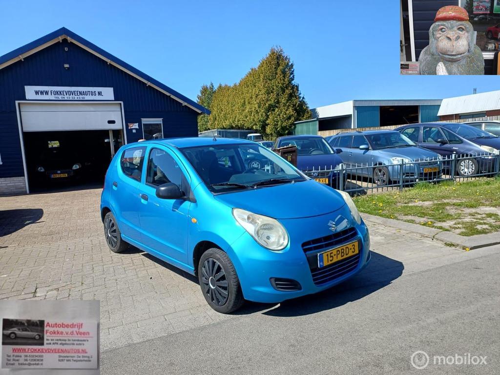 Suzuki Alto 1.0 Comfort Garantie, alle inruil mogelijk, Auto's, Suzuki, Voorwielaandrijving, Euro 5, Gebruikt, Blauw