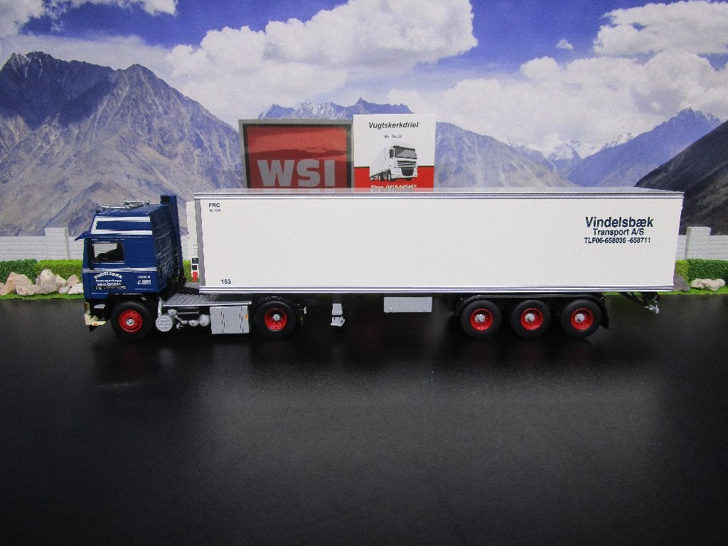 nieuw wsi 01-4342 vindelsbaek volvo f12 globetrotter, Hobby en Vrije tijd, Modelauto's | 1:50, Ophalen of Verzenden, Nieuw, Bus of Vrachtwagen