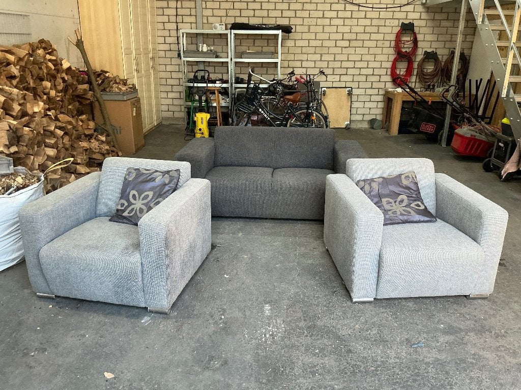 Bankstel, Ophalen, Gebruikt, 150 tot 200 cm, Tweepersoons