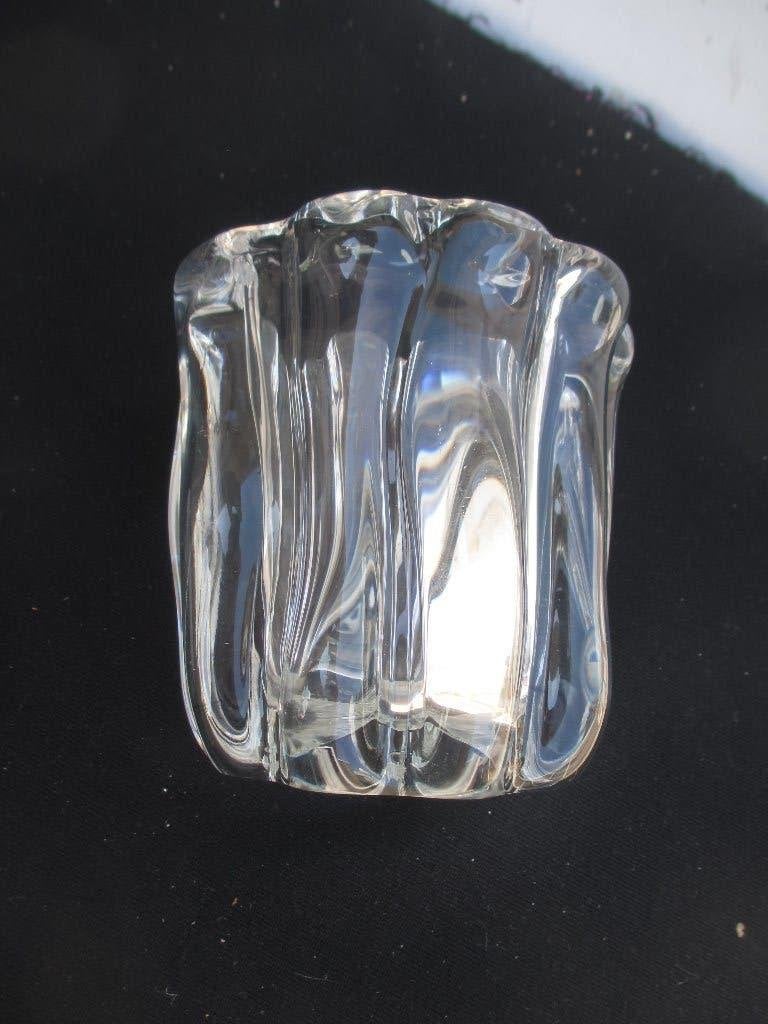 Glazen boomstronk vaas van Tapio Wirkkala voor Iittala 1951, Ophalen of Verzenden