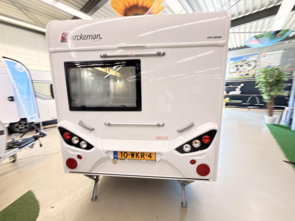 Sterckeman Easy Comfort 390 CP met mover en hordeur, 1200kg, Sterckeman, Bedrijf, Treinzit, 4 tot 5 meter