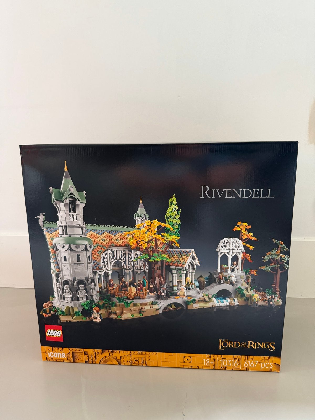 LEGO Icons The Lord of the Rings Rivendell 10316 Nieuw, Lego, Nieuw, Ophalen of Verzenden, Compleet