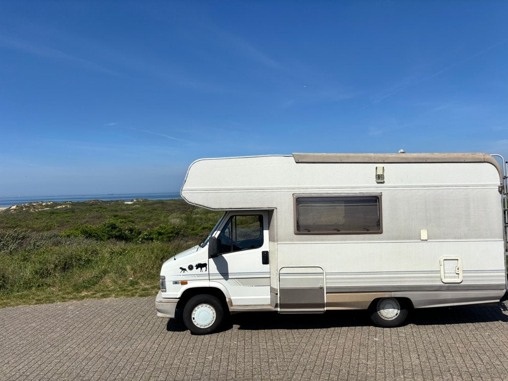 Camper Fiat Ducato 1.9 Turbo Diesel - Net Grote Beurt gehad, Integraal, Chemisch toilet, Fiat, Treinzit