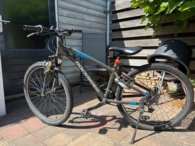 Mountainbike Rockrider ST 100 trail, Fietsen en Brommers, Fietsen | Dames | Damesfietsen, Gebruikt, Velgrem, Versnellingen, Minder dan 47 cm