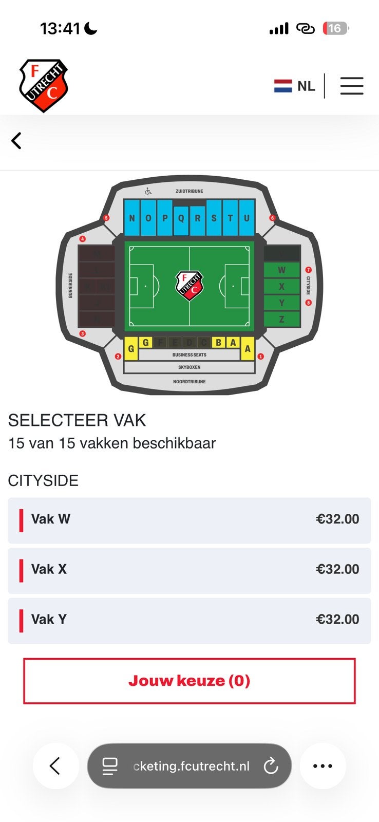 Utrecht-psv 2 tickets, Seizoenskaart, Eén persoon