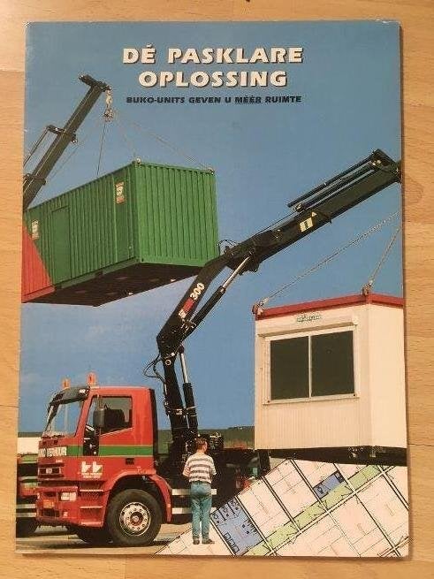 folder van Buko-units uit Beverwijk, Ophalen of Verzenden, Zo goed als nieuw, Overige merken
