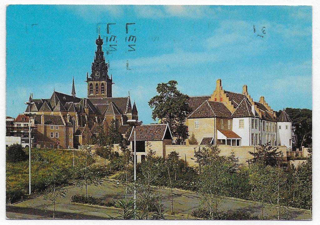 Nijmegen Sr Stevenskerk Gelopen Ansichtkaart (B4420 ), Ophalen of Verzenden, 1980 tot heden, Gelopen, Gelderland
