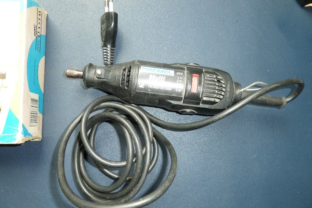 Dremel met een kistje Wisvo Tools Profi 100 delig - €60,=, Ophalen, Zo goed als nieuw, Elektrisch, Gereedschap of Toebehoren