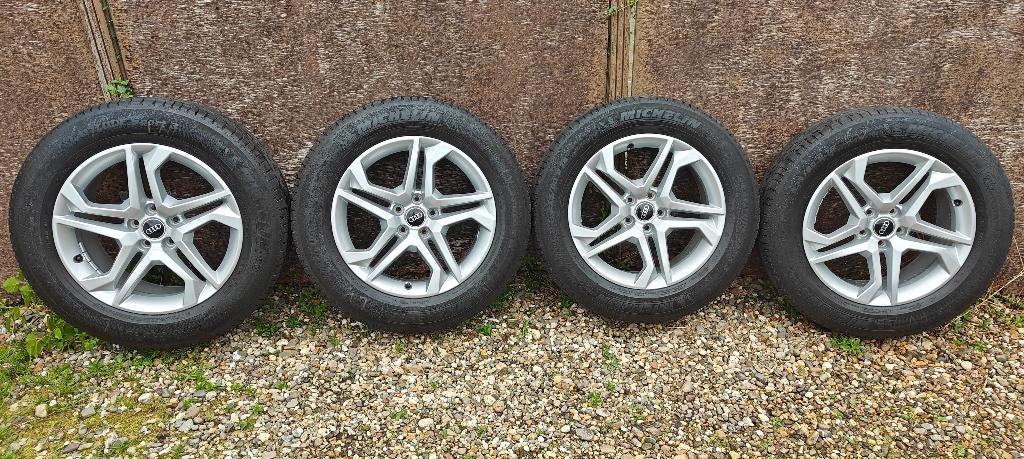 Audi Q5 originele velgen 18 inch 235/60R18, Auto-onderdelen, Banden en Velgen, Ophalen, 18 inch, Gebruikt, Velg(en)