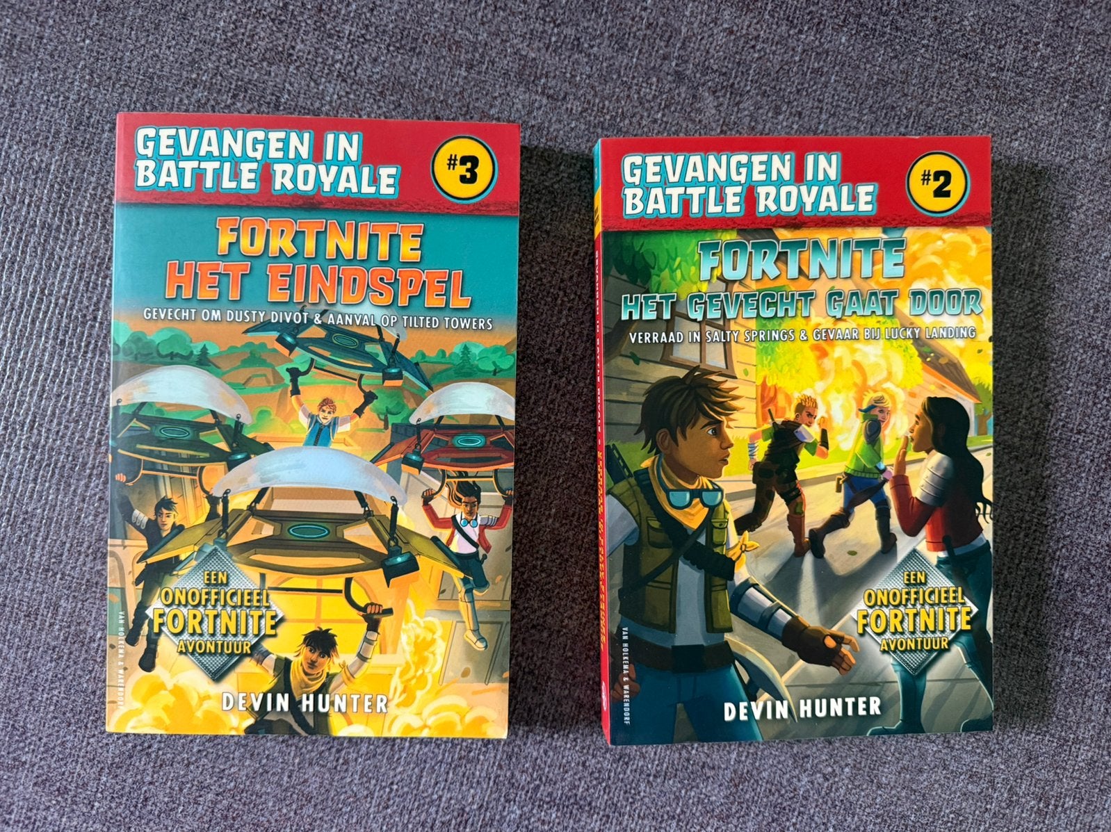 Fortnite boeken deel 2 en 3, Meerdere comics, Ophalen, Gelezen, Europa