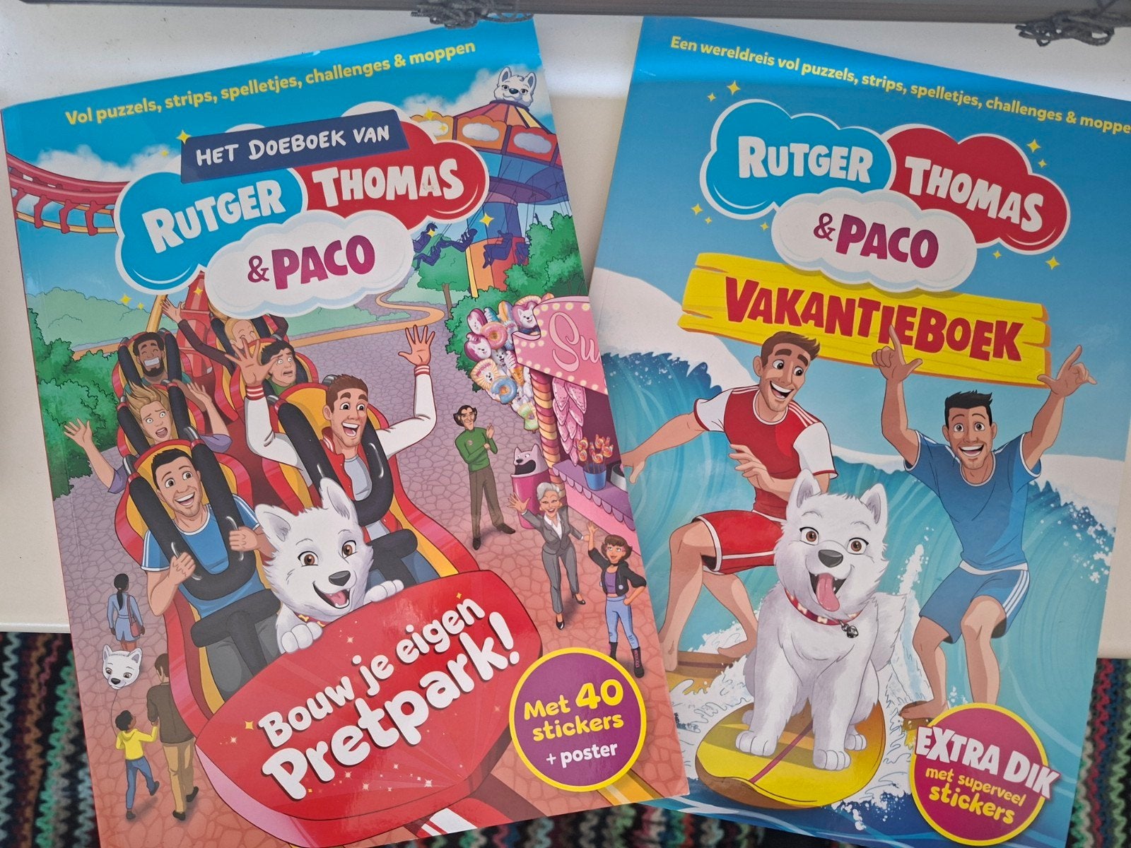 Rutger & Thomas & Paco Doeboek en Vakantieboek (set 1), Boeken, Ophalen of Verzenden, Nieuw, Rutger & Thomas, Non-fictie