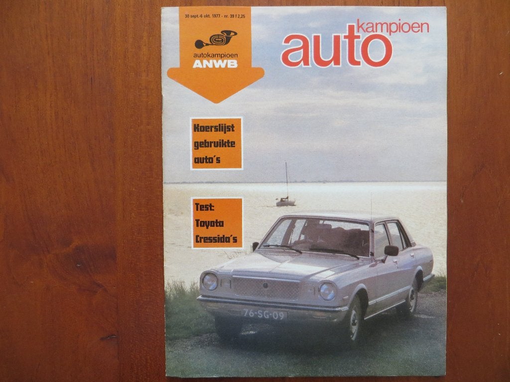 Autokampioen 39 1977 Toyota Cressida Sedan en Hardtop, Boeken, Ophalen of Verzenden, Nieuw, Toyota