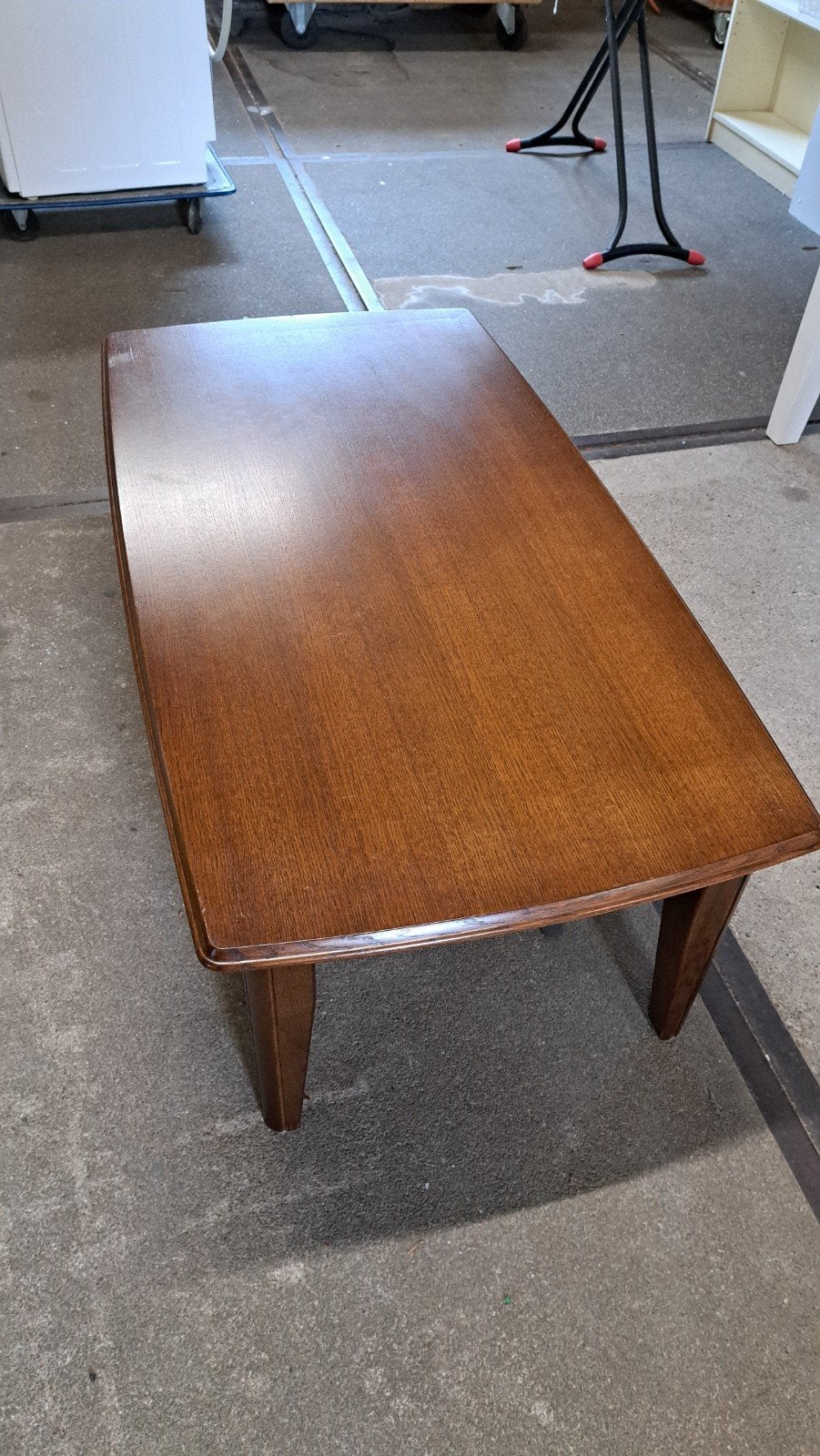 Klassieke eikenhouten salontafel - 130x70x46 cm, Ophalen